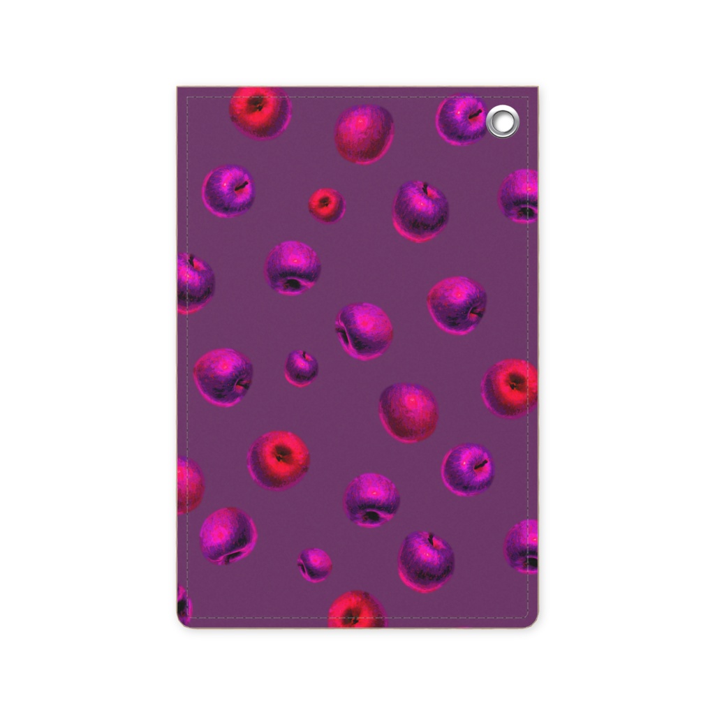 林檎紅パスケース