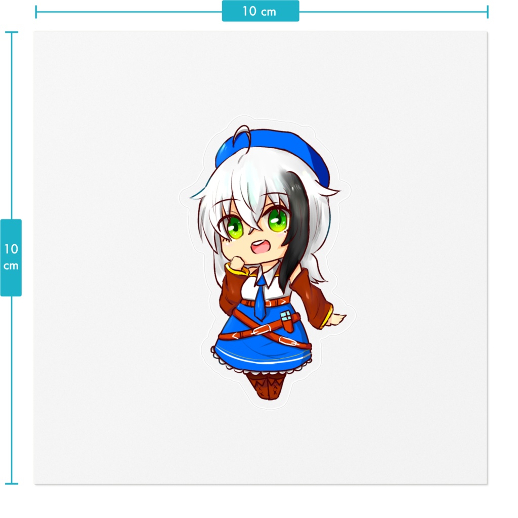 Vtuber/夏乃アベリア ステッカー