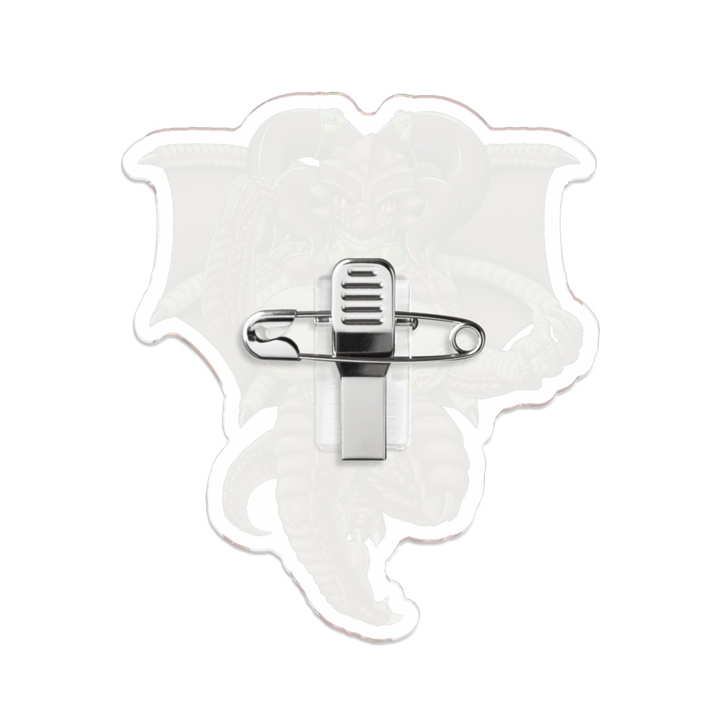 竜魔王アクリルバッジ