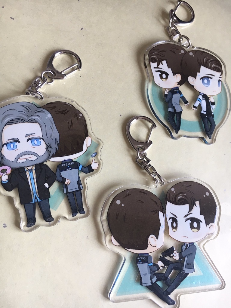 D:BH 両面アクリルキーホルダー