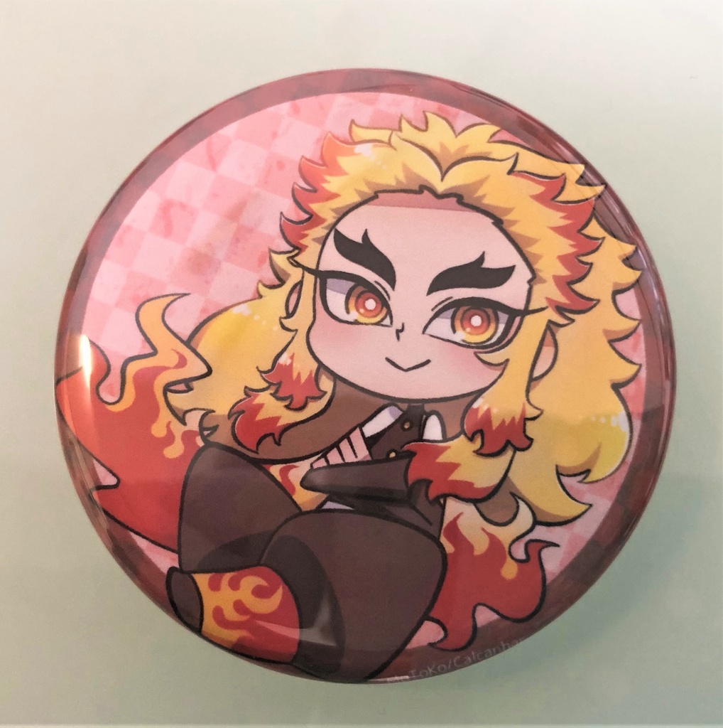 鬼滅の刃 デフォルメ57㎜缶バッジ