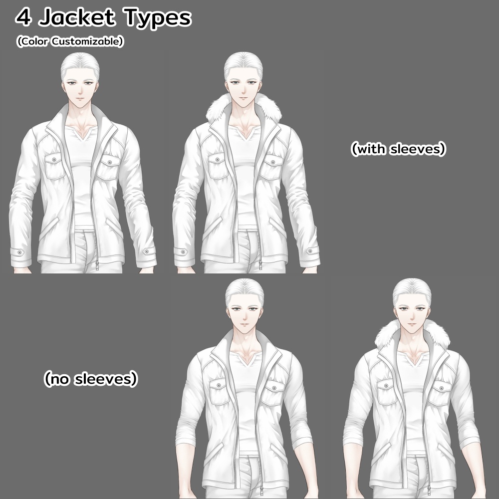 IKEMEN Male Customizable Vtuber -V1.0-