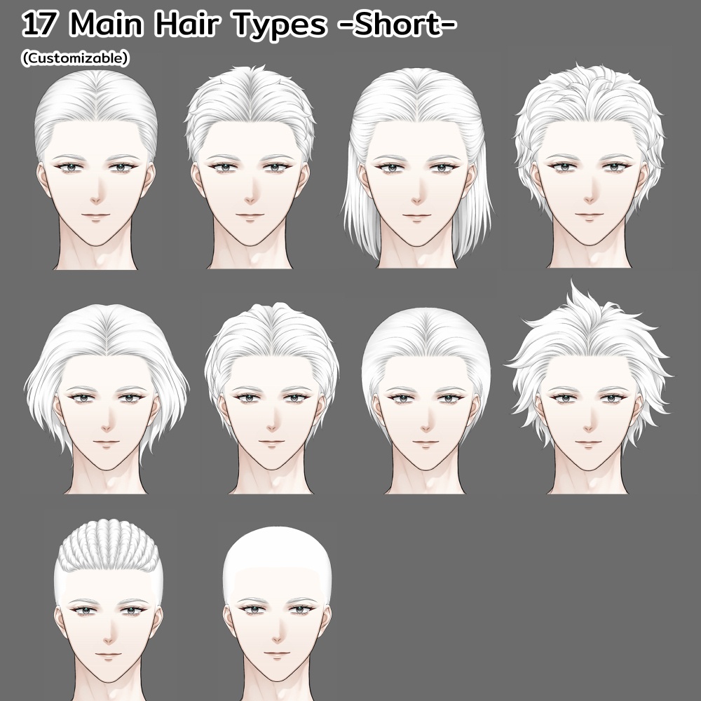 IKEMEN Male Customizable Vtuber -V1.0-