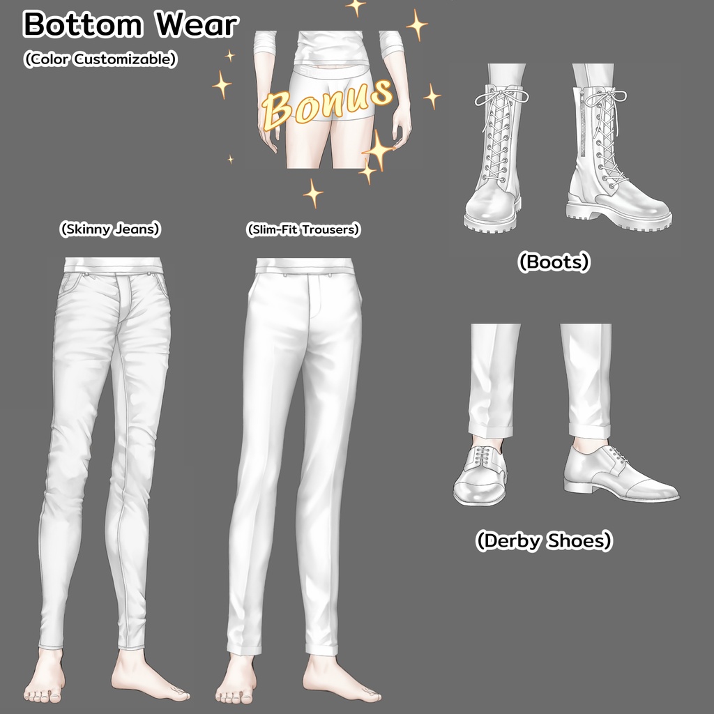 IKEMEN Male Customizable Vtuber -V1.1-