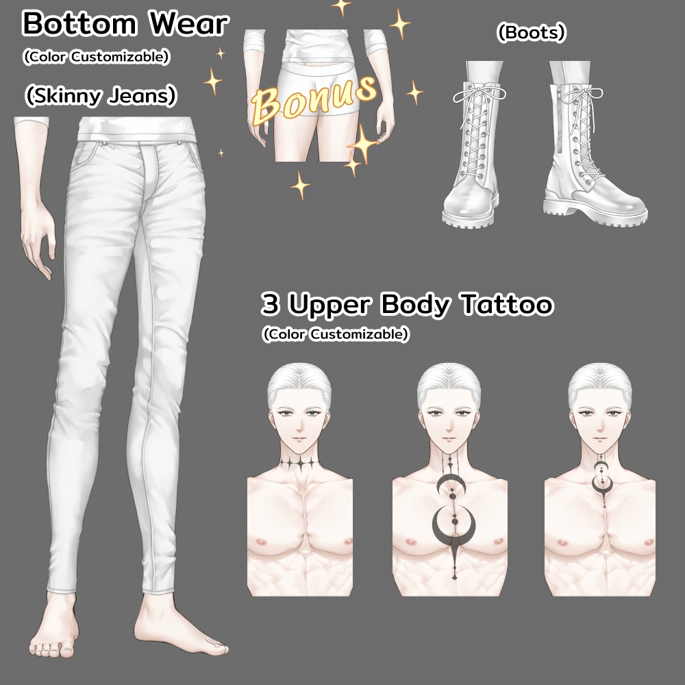IKEMEN Male Customizable Vtuber -V1.0-