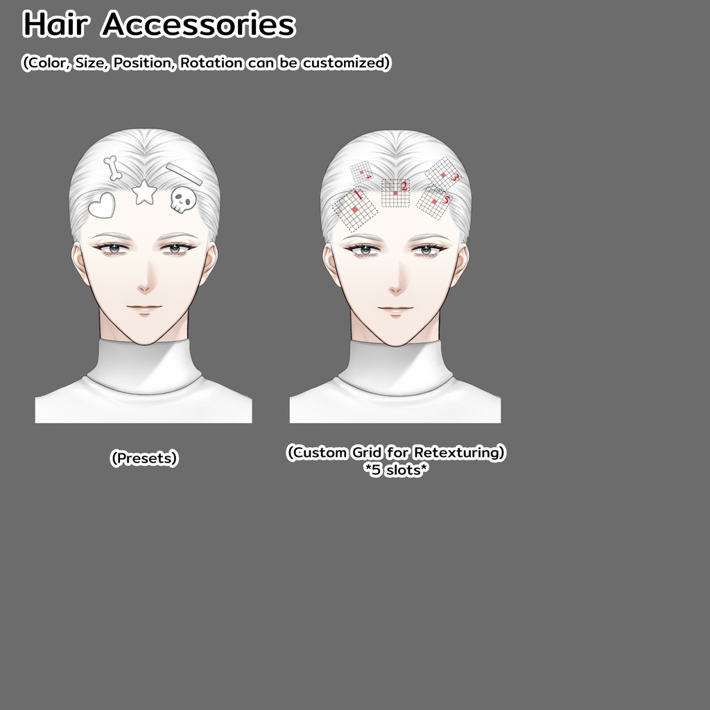 IKEMEN Male Customizable Vtuber -V1.1-