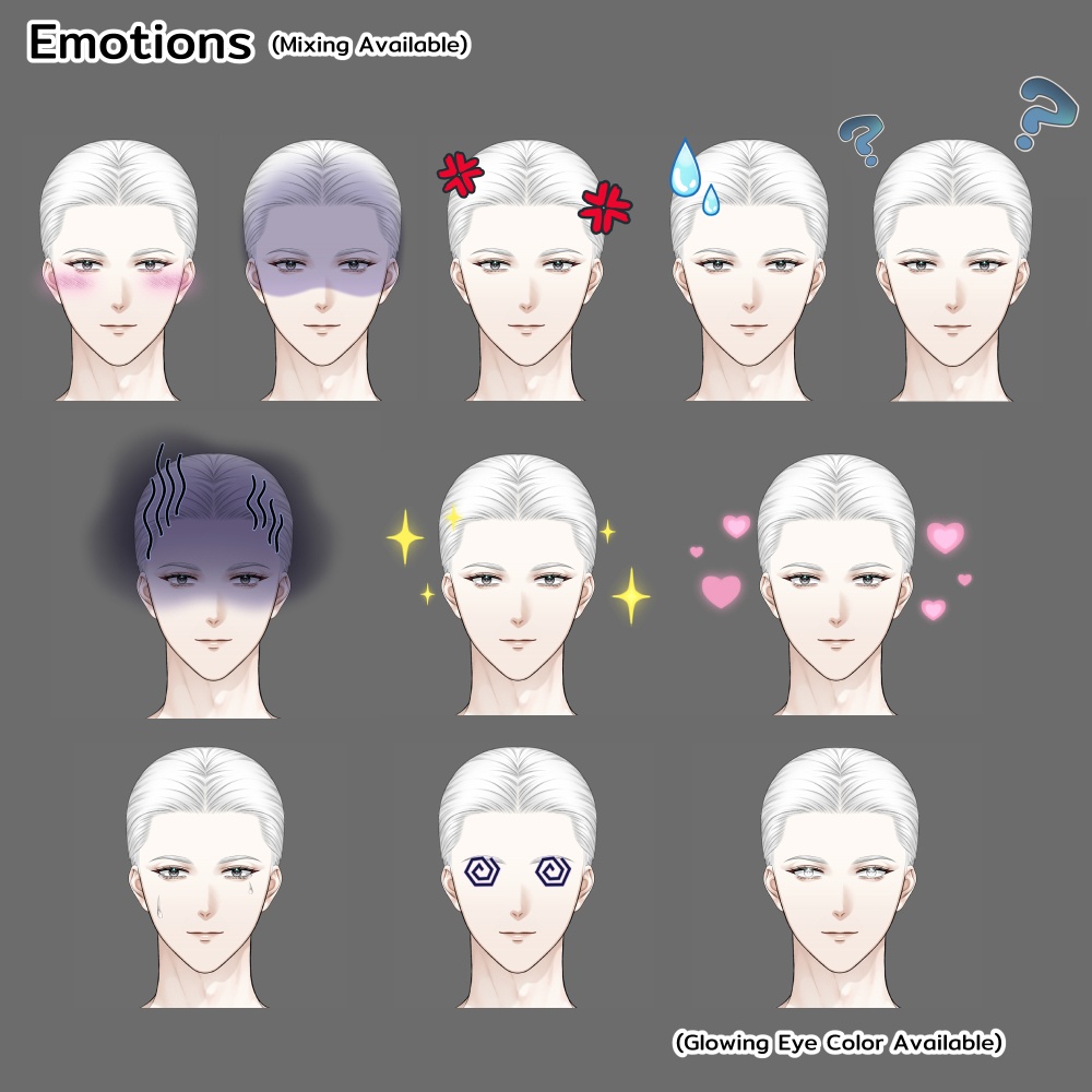 IKEMEN Male Customizable Vtuber -V1.0-