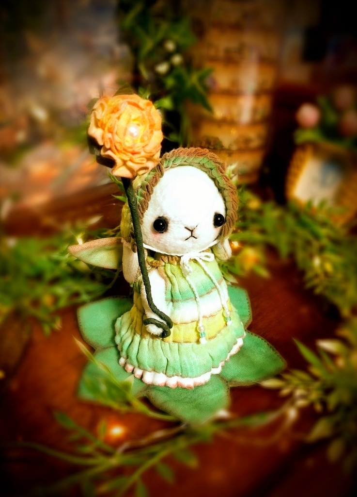 ✿ テディうさぎ * Gina * ハンドメイドBOX付き ✿