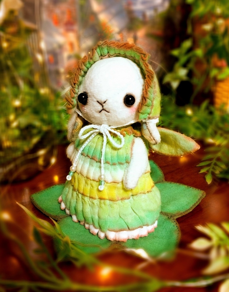 ✿ テディうさぎ * Gina * ハンドメイドBOX付き ✿