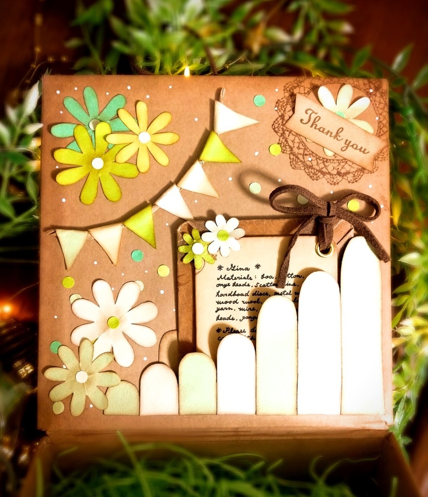 ✿ テディうさぎ * Gina * ハンドメイドBOX付き ✿