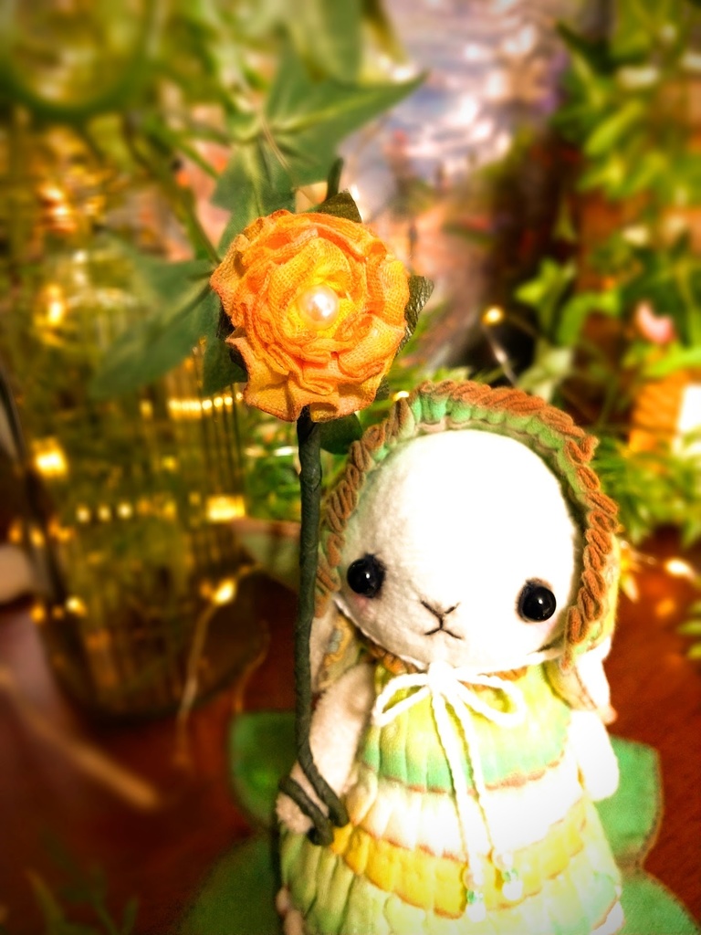 ✿ テディうさぎ * Gina * ハンドメイドBOX付き ✿