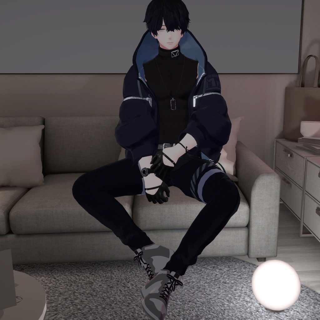 【17アバター・MA対応】ハイカットスニーカー