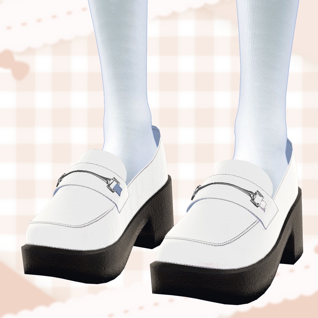 【31アバター対応】シンプルな厚底ローファー【MA対応】