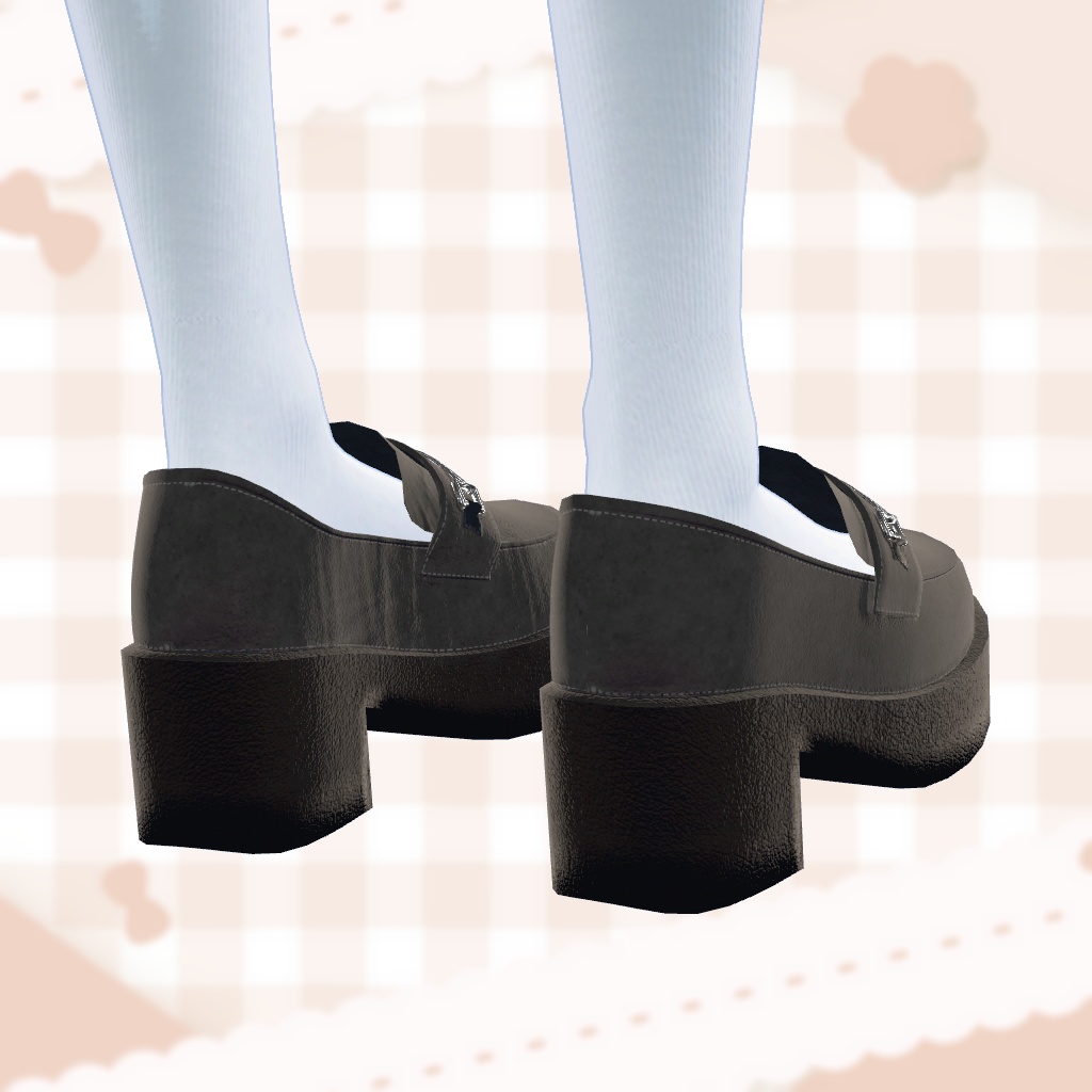 【31アバター対応】シンプルな厚底ローファー【MA対応】