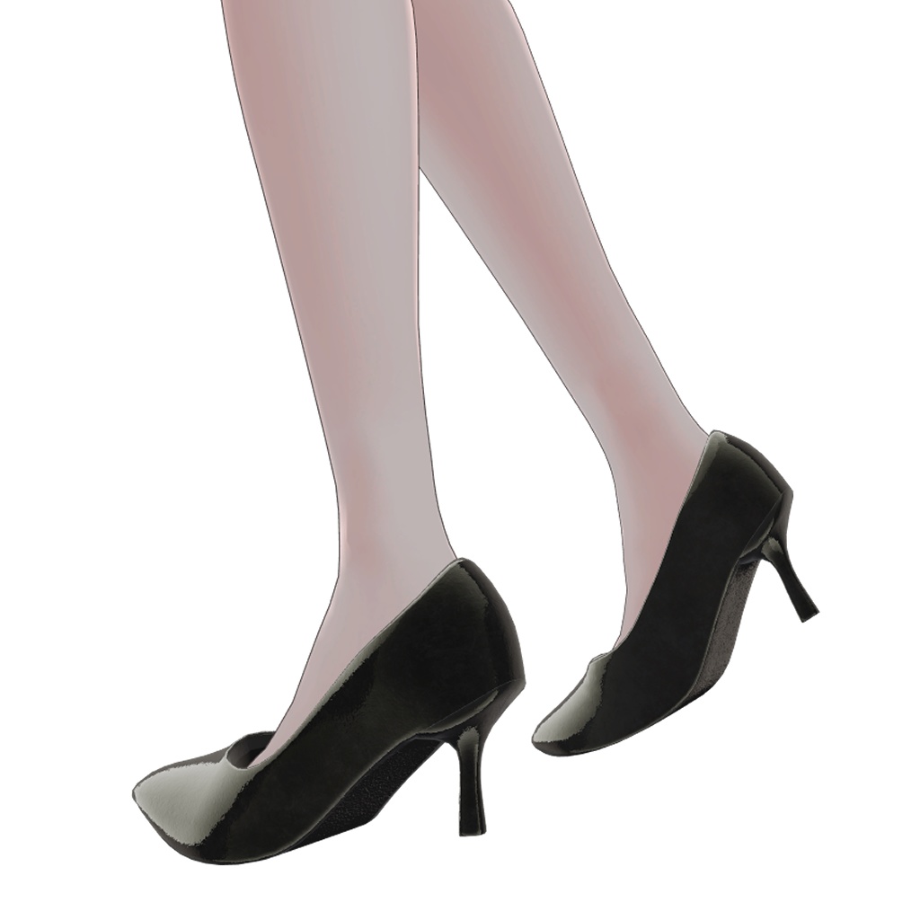 【18アバター対応】シンプルなハイヒール【MA対応】