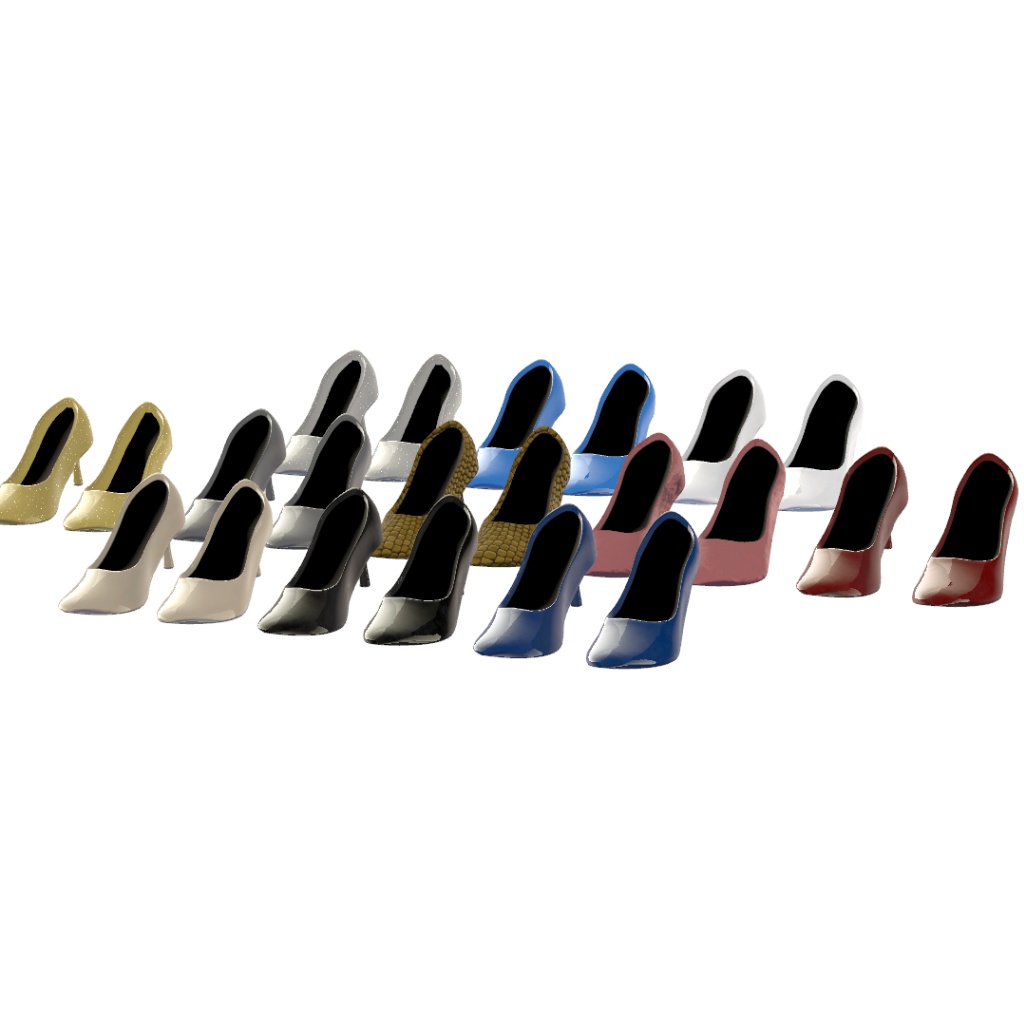 【18アバター対応】シンプルなハイヒール【MA対応】