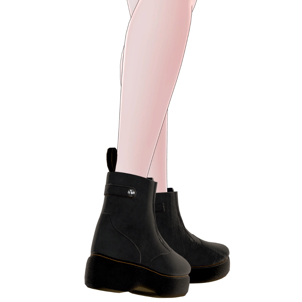 【31アバター対応】シンプルなミドルブーツ【MA対応】