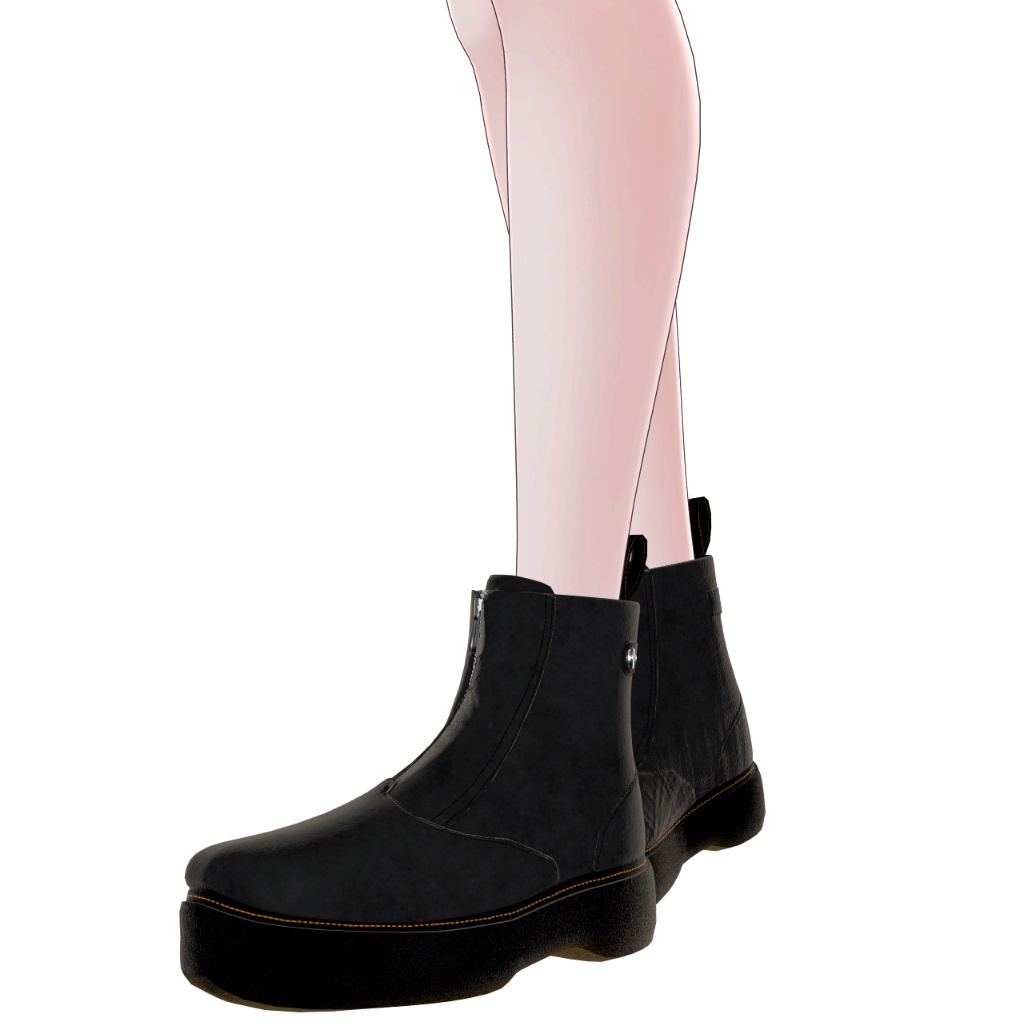 【31アバター対応】シンプルなミドルブーツ【MA対応】