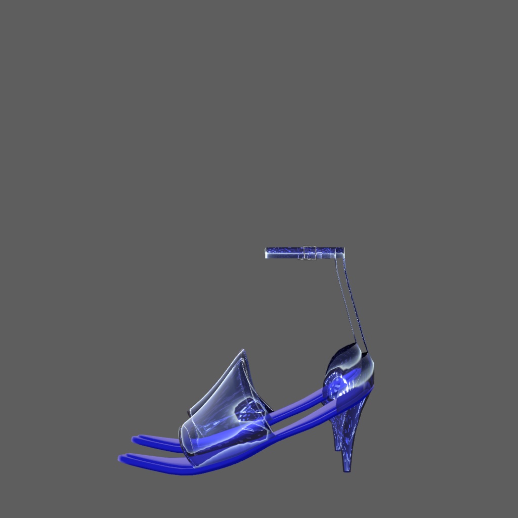 【17アバター対応】クリアパンプス【MA対応】