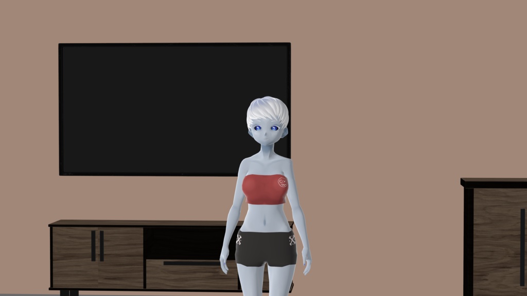 Bedroom for VTubers (Unity Project)