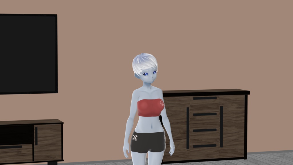 Bedroom for VTubers (Unity Project)