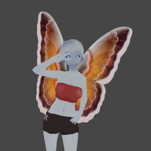 Butterfly Wings (Rigged)