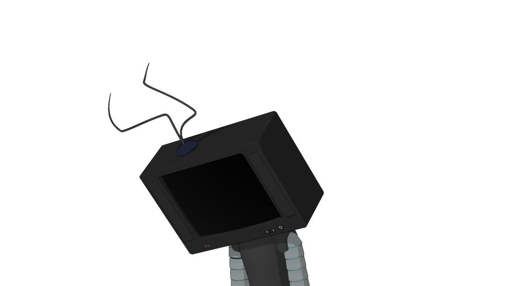 Prefabricated 3D VTUBER / TV-Head / VRM / for commercial use / 3D Vtuber / Basis / Ready-to-use model for streaming