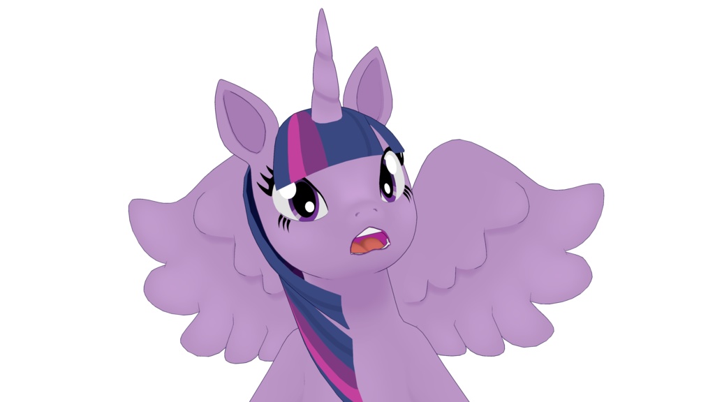 MLP 3D VTUBER / Twilight Sparkle / VRM / 3D Vtuber / MLP / Ready-to-use model for streaming