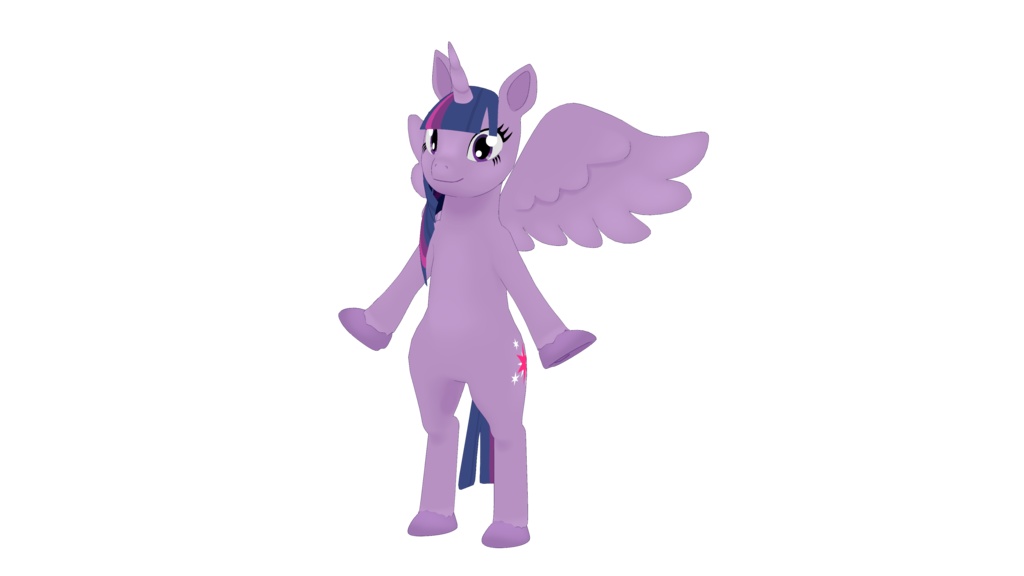 MLP 3D VTUBER / Twilight Sparkle / VRM / 3D Vtuber / MLP / Ready-to-use model for streaming