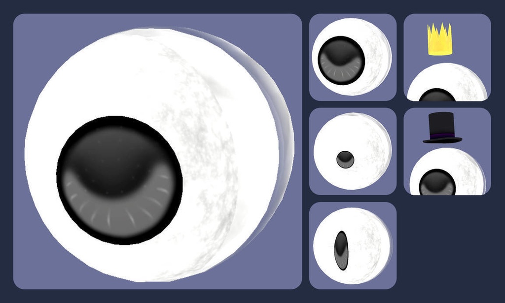 Vtuber Model - Creepy Eye