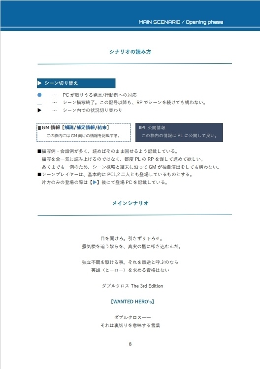 【DX3rd】WANTED HERO's !【SPLL:E113177】