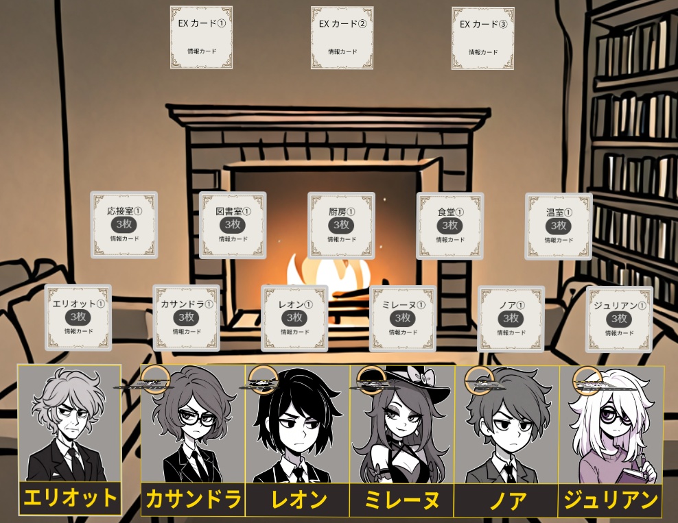 【無料公開】マーダーミステリー『虚影に絡まる財産』