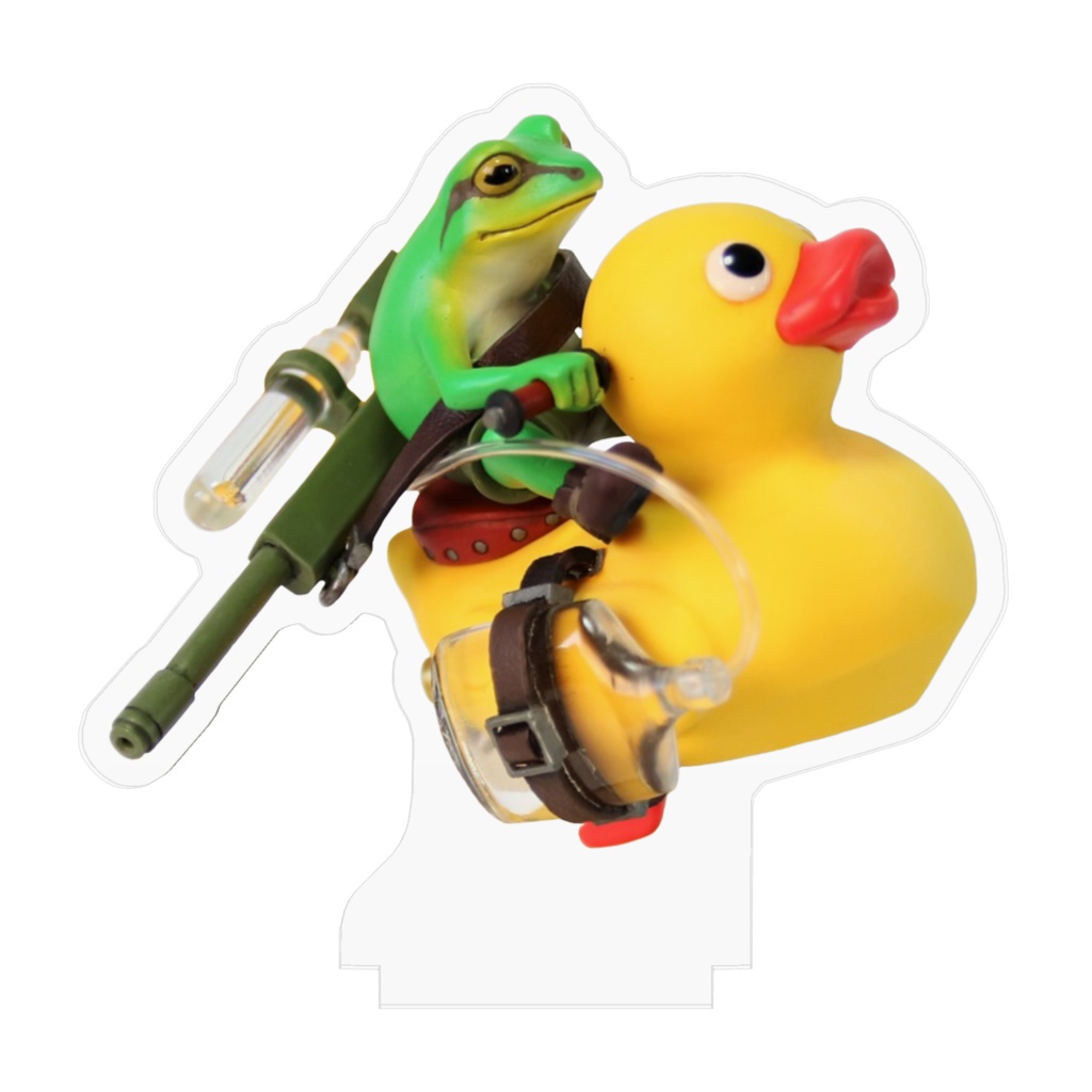 2Dあひるライダー*カエル