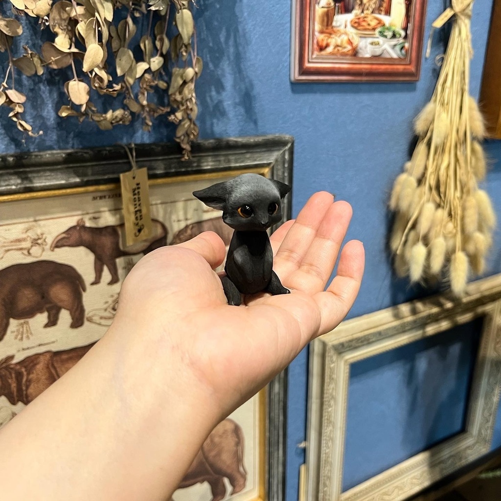 キツネのドール*シルバーフォックス