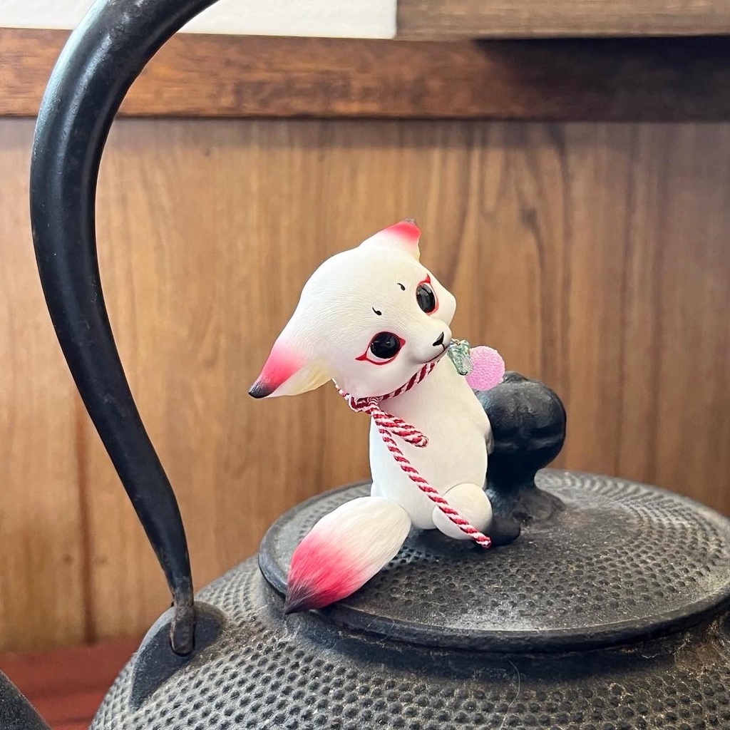 キツネのドール*白狐