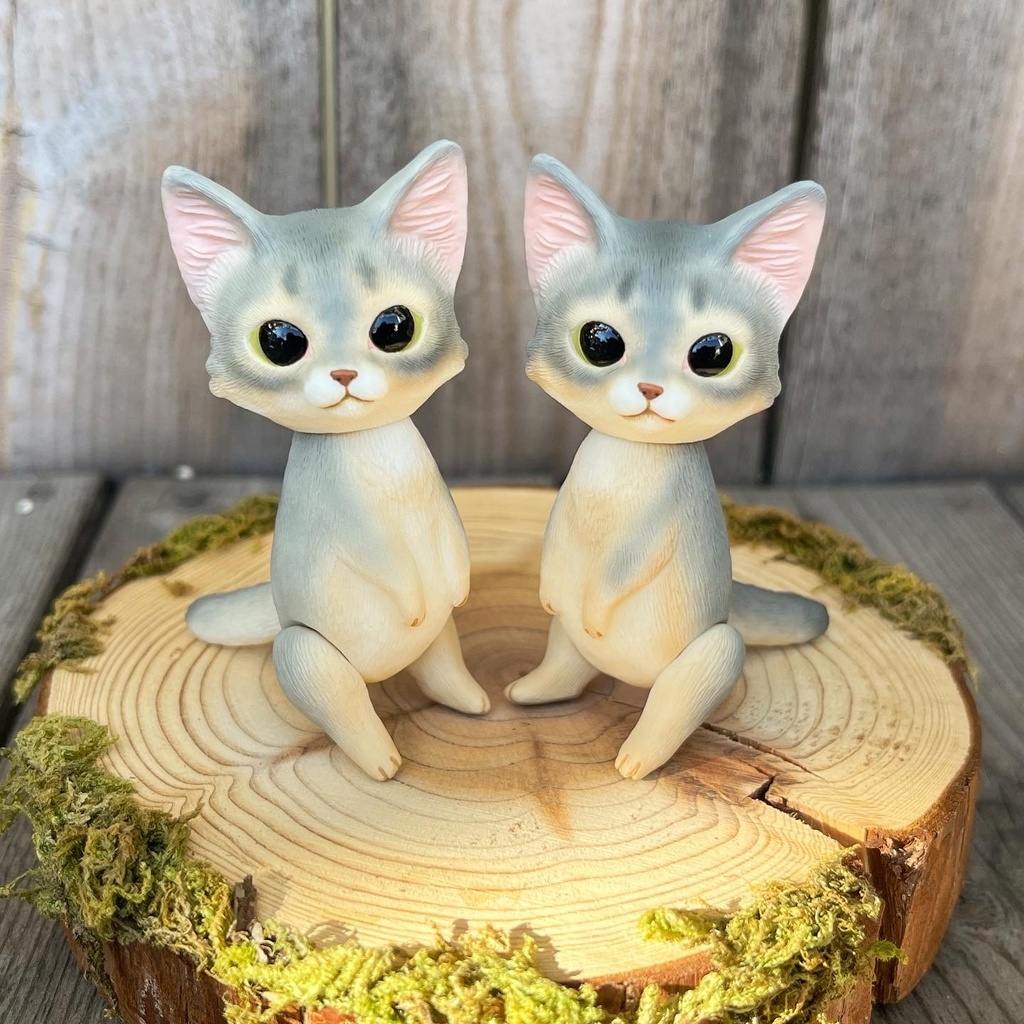 ネコのドール*ソマリブルー