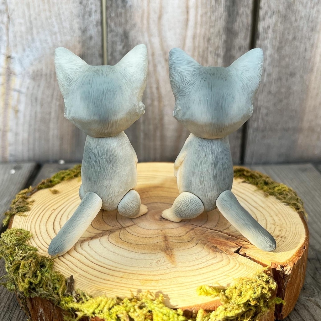 ネコのドール*ソマリブルー