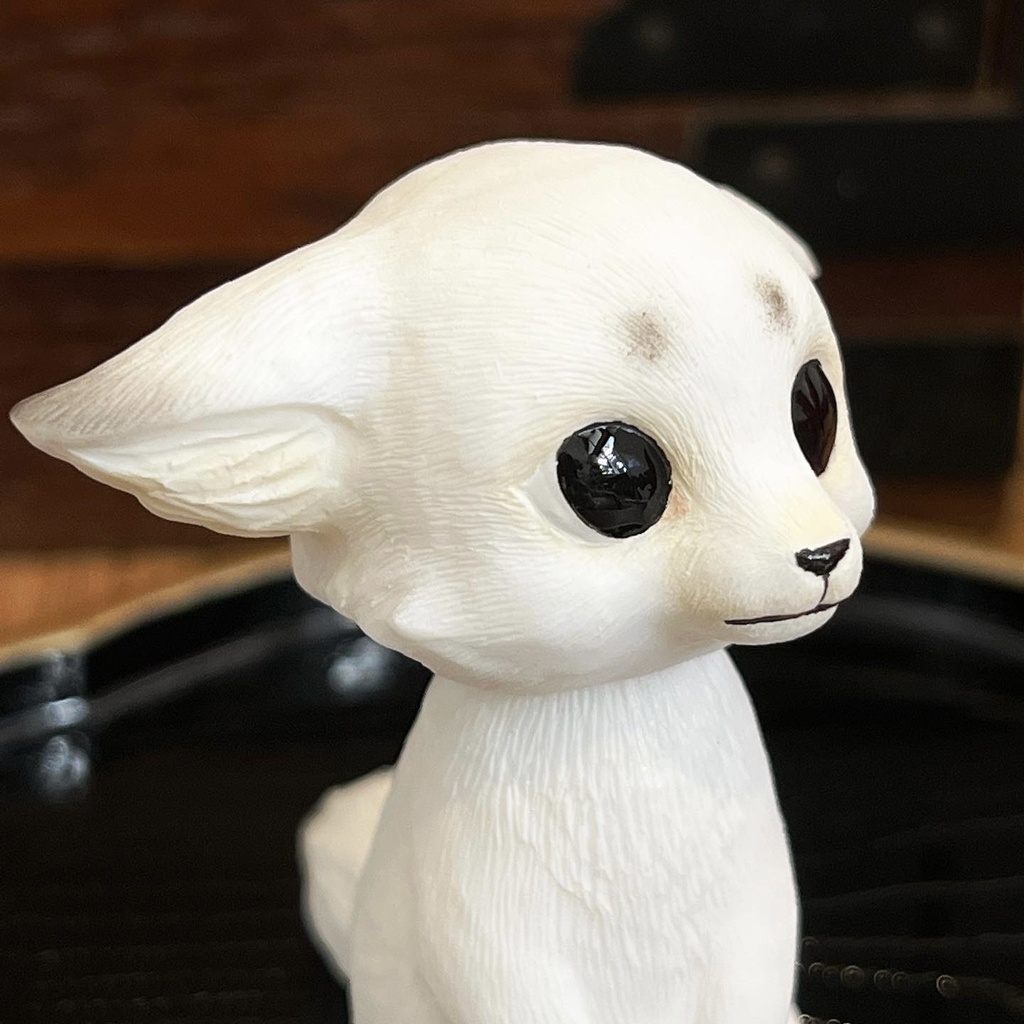 キツネのドール*豆大福