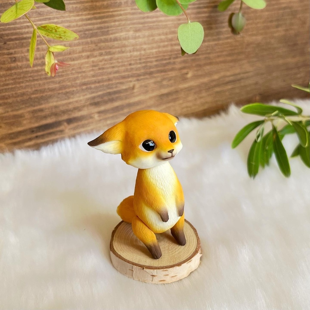 キツネのドール*キタキツネ