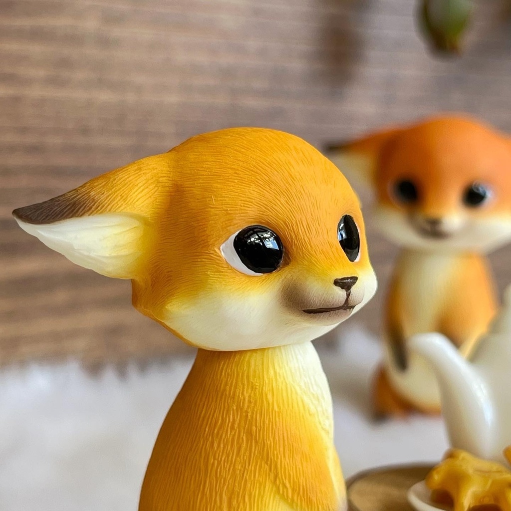 キツネのドール*キタキツネ