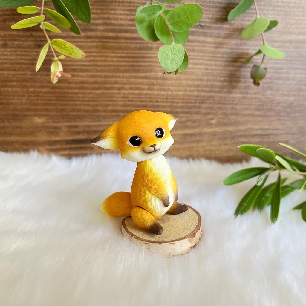 キツネのドール*キタキツネ