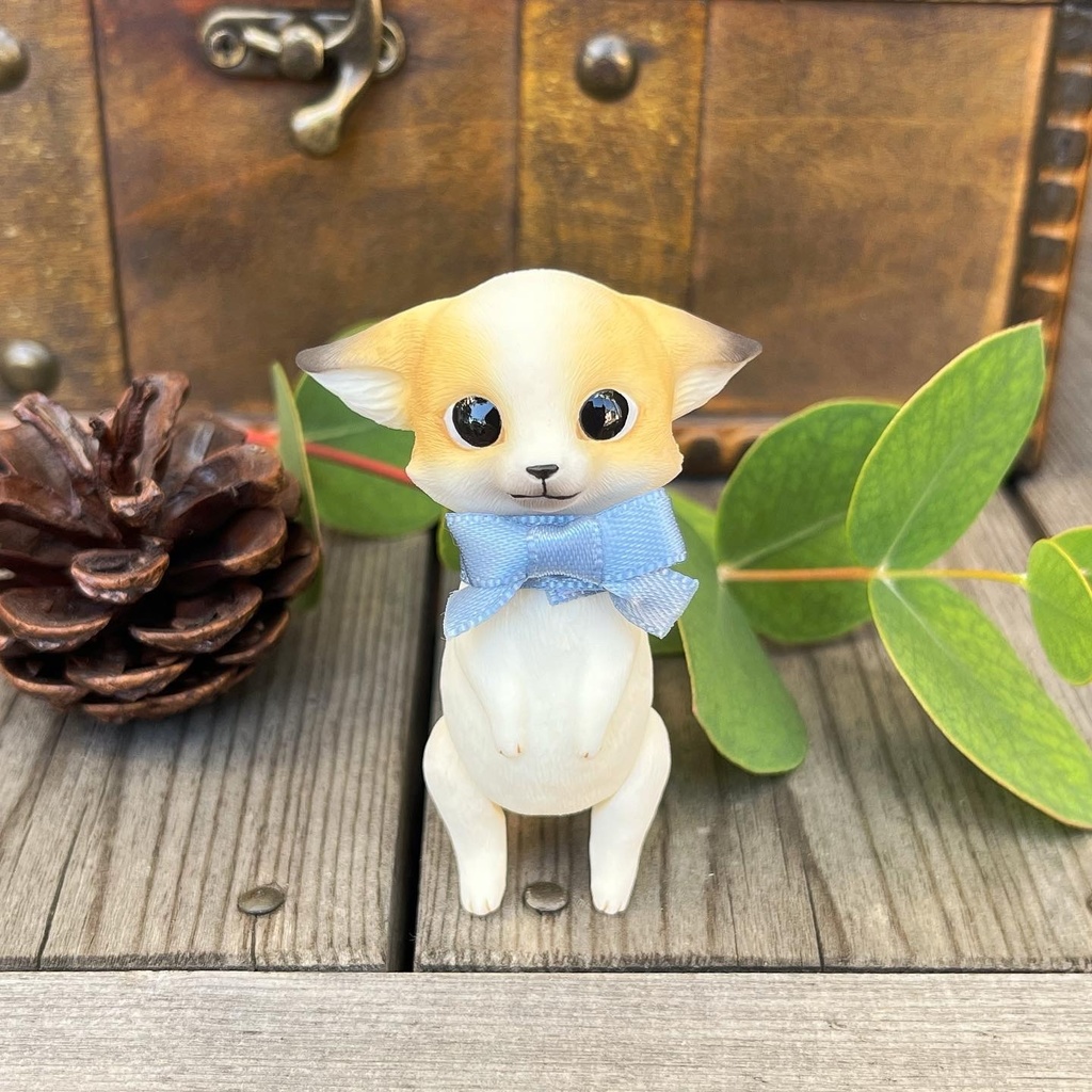 キツネのドール*茶プラチナ