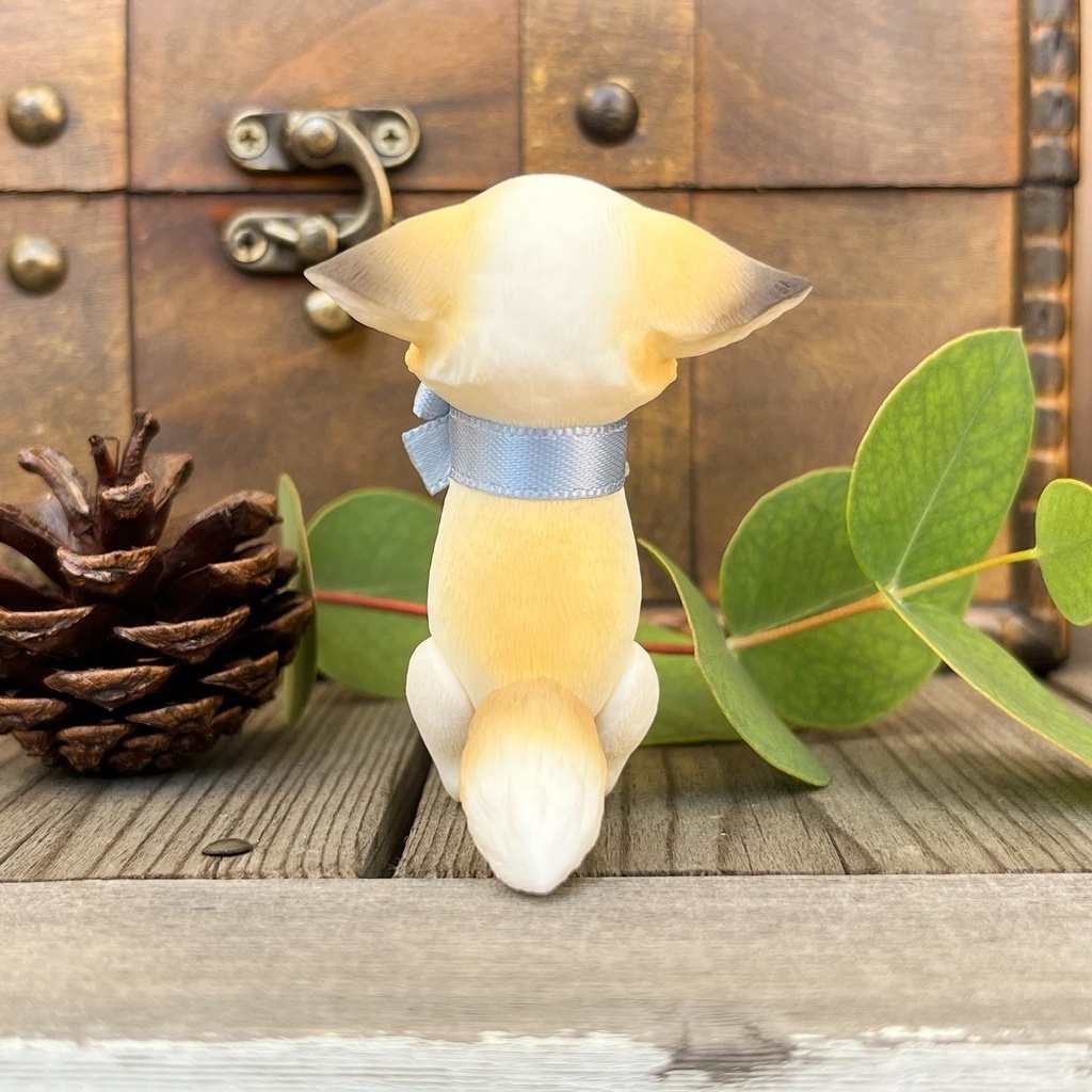 キツネのドール*茶プラチナ