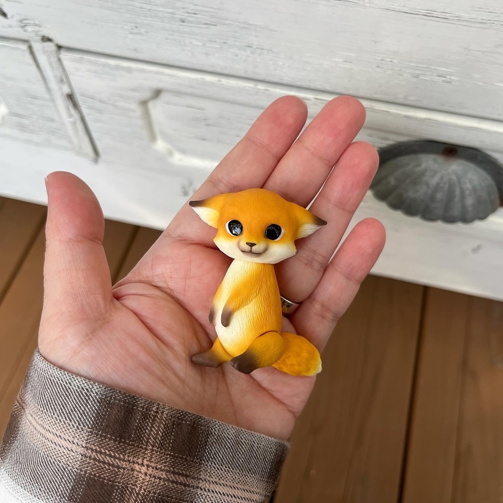 キツネのドール*キタキツネ