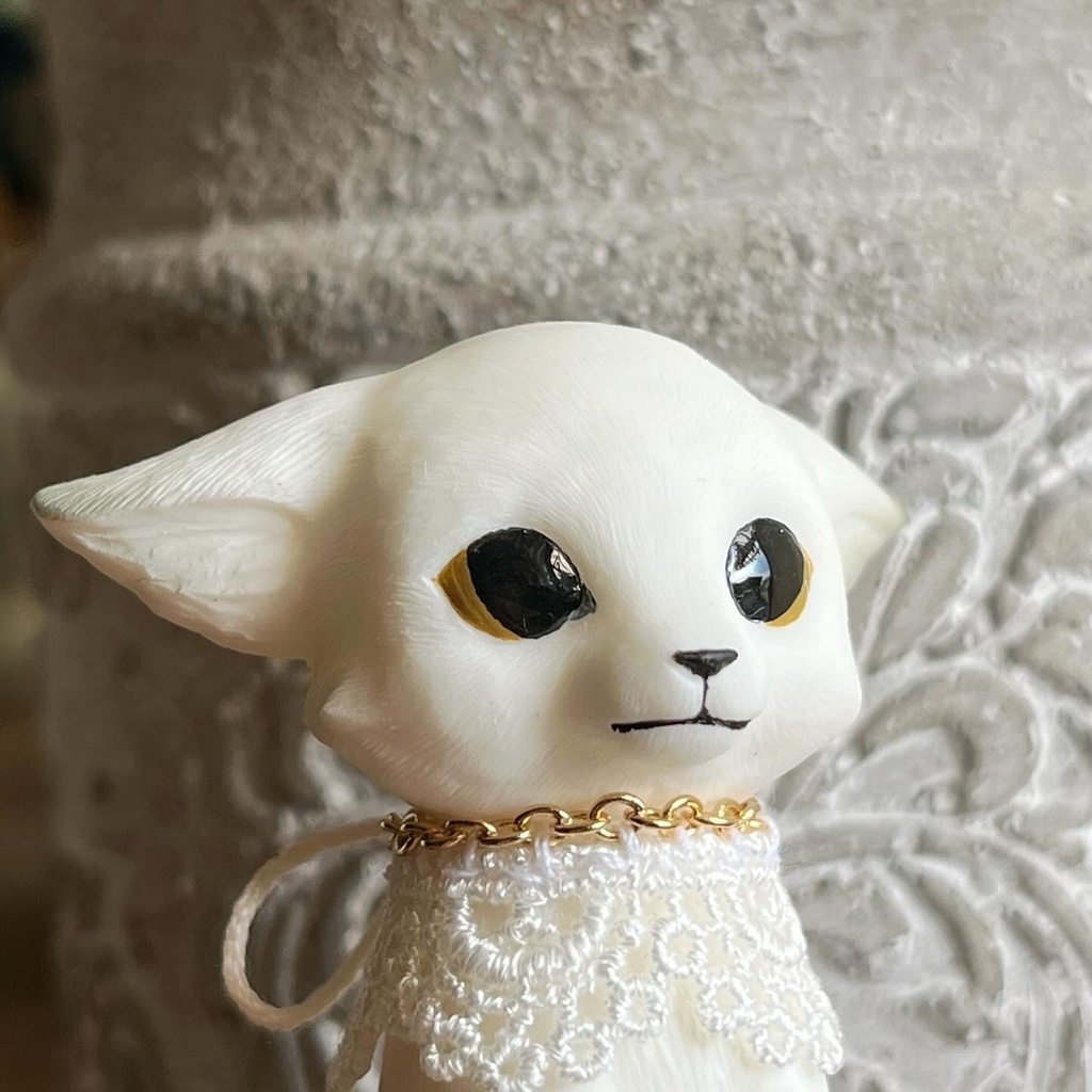 キツネのドール*ホッキョクギツネ