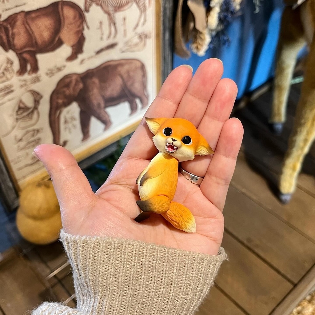 キツネのドール*アカギツネ ガブガブver.