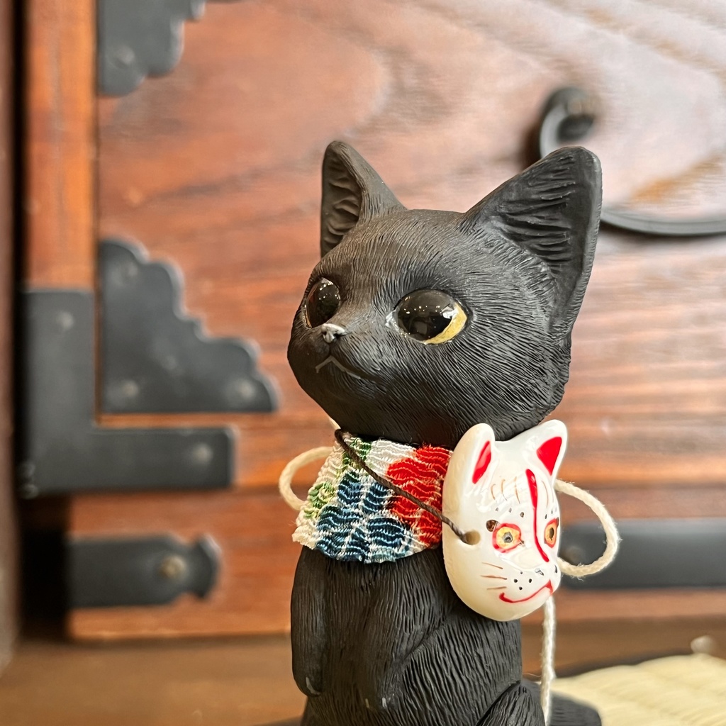 ネコのドール*黒ネコ