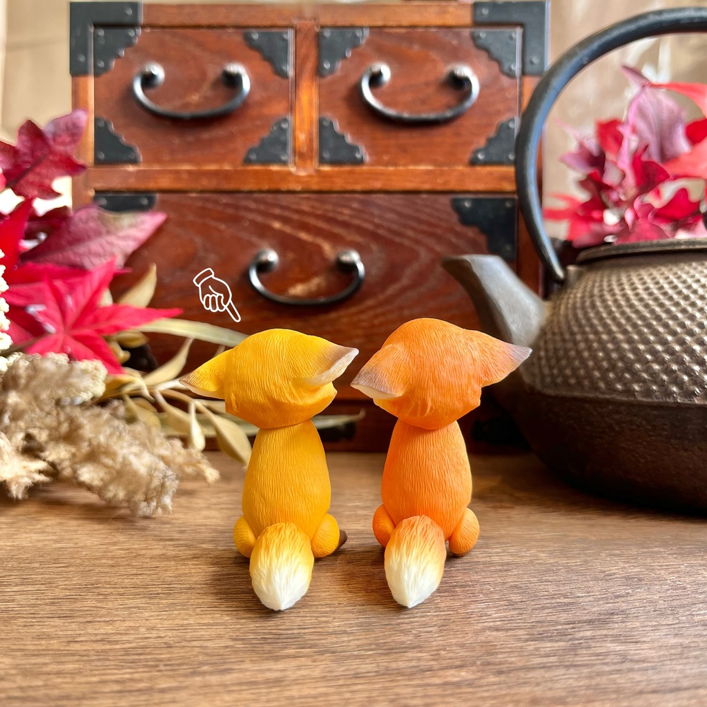 キツネのドール*キタキツネ ガブガブver.