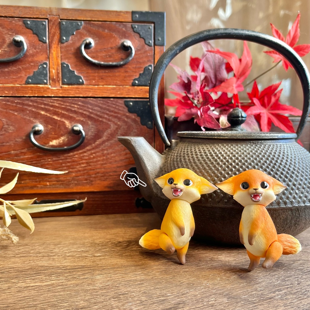 キツネのドール*キタキツネ ガブガブver.