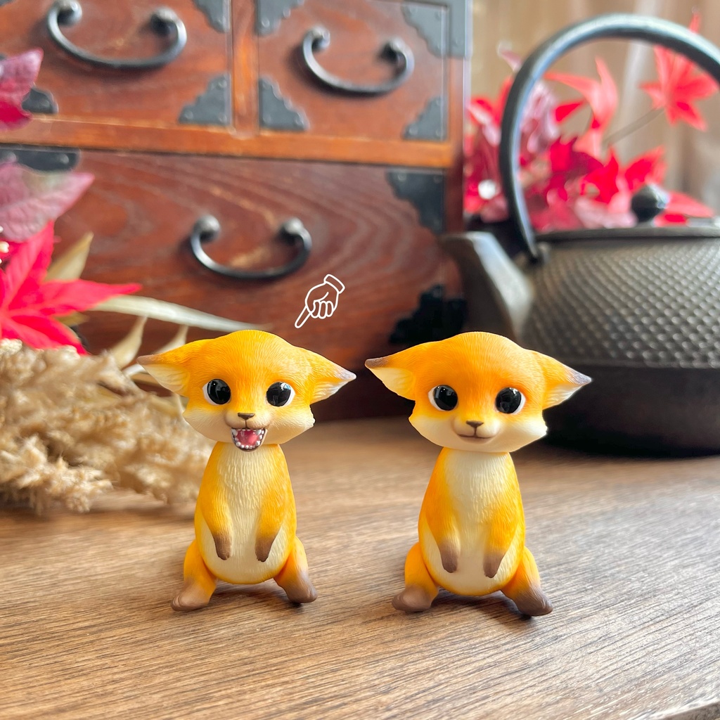 キツネのドール*キタキツネ ガブガブver.